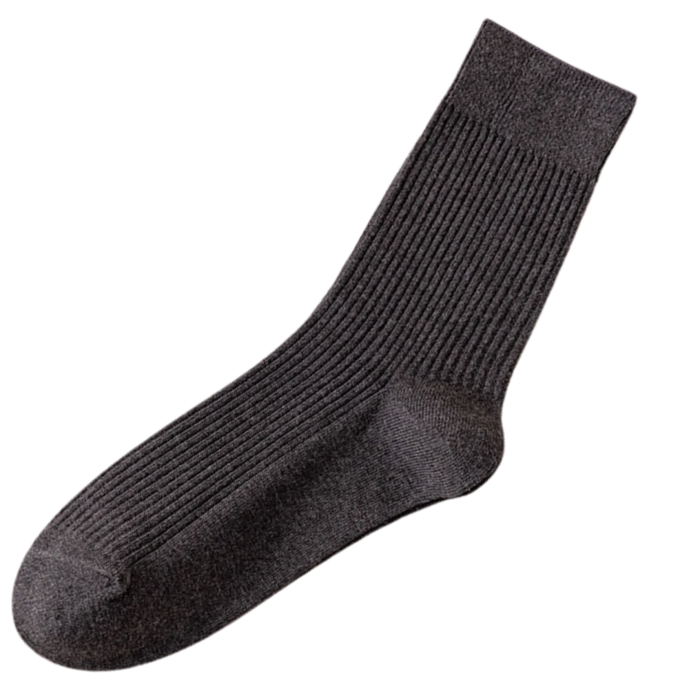 Chaussettes côtelées pour hommes (2 paires)