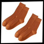Chaussettes côtelées pour hommes (2 paires)