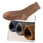 Chaussettes côtelées pour hommes (2 paires)