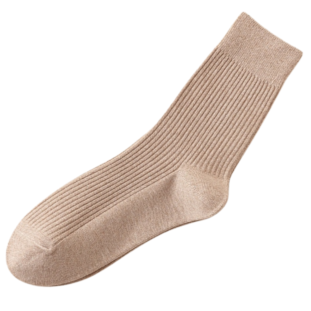 Chaussettes côtelées pour hommes (2 paires)
