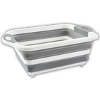 Planche à découper pliable avec panier