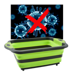 Planche à découper pliable avec panier