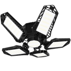 Lumière de garage avec 5 panneaux pliables