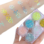 Set de paillettes pour le visage et le corps