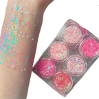 Set de paillettes pour le visage et le corps