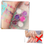 Set de paillettes pour le visage et le corps