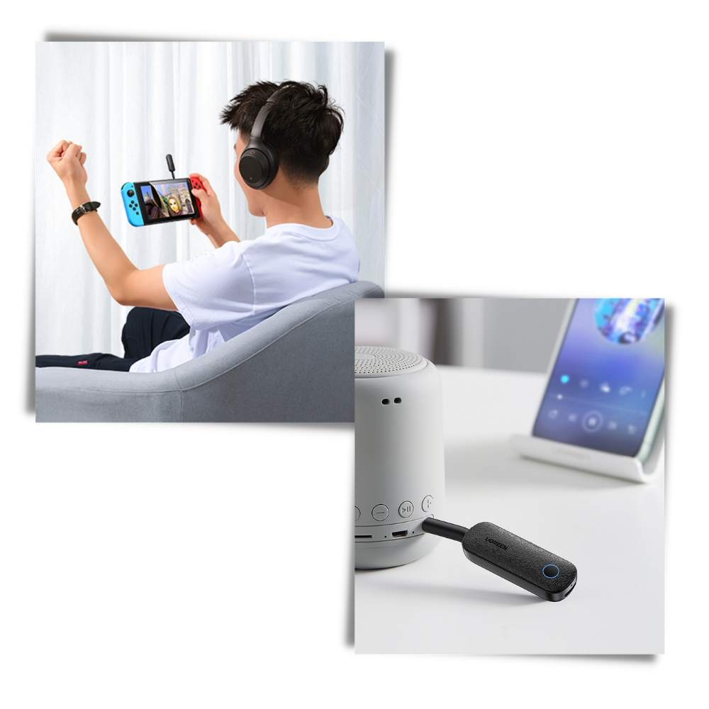 Adaptateur bluetooth sans fil avec prise jack 3.5 mm