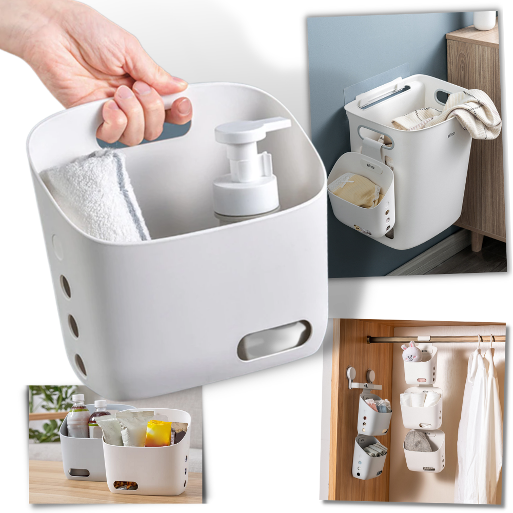 Pack de 3 paniers de rangement suspendus