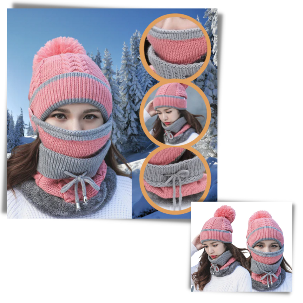 Ensemble de bonnets d'hiver