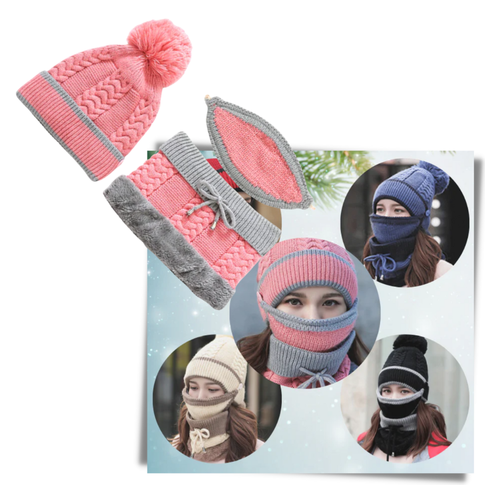 Ensemble de bonnets d'hiver
