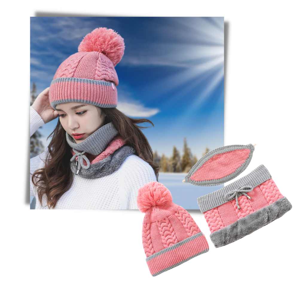 Ensemble de bonnets d'hiver