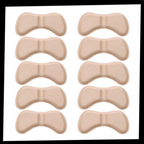 5 Paires de coussinets pour talons hauts