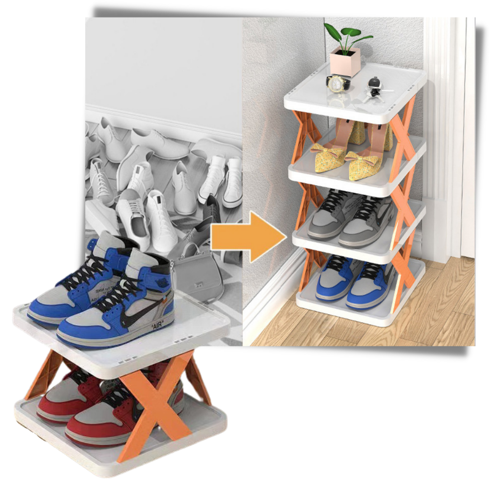 Rangement pour chaussures à plusieurs niveaux