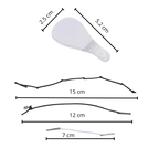 Autocollants invisibles pour le lifting du visage