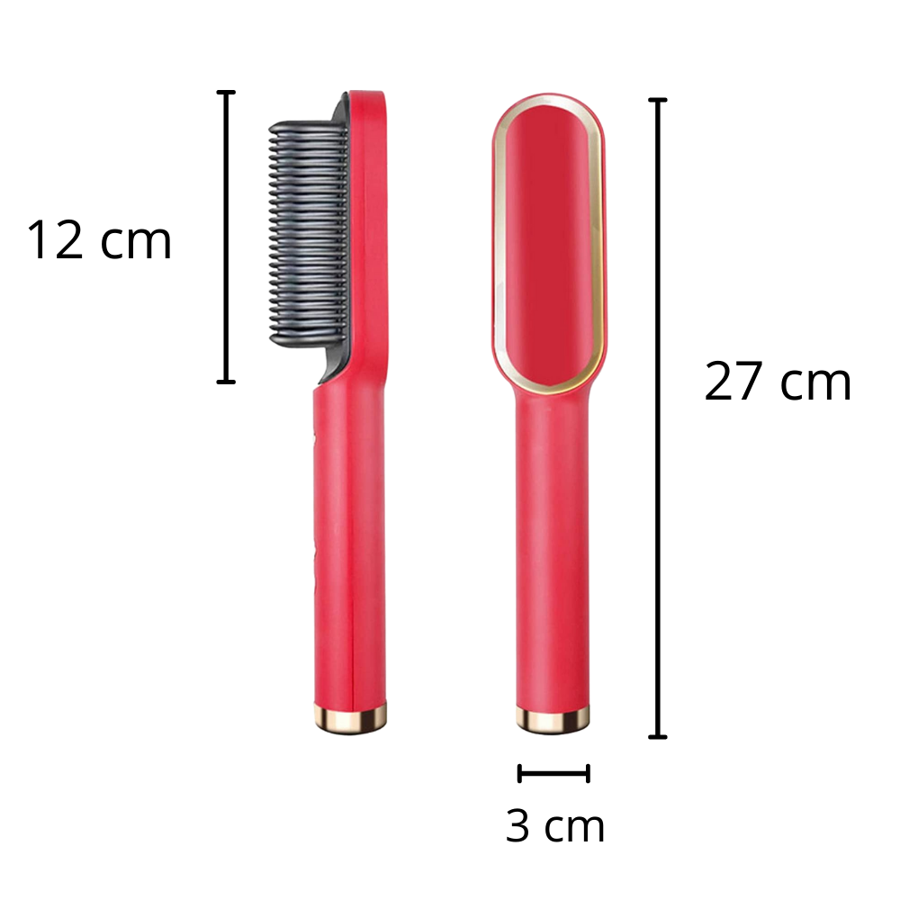 Brosse lissante électrique en céramique