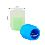 4 Bouchons de valves lumineux pour voitures