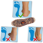 Semelle intérieure massante à motif de galets