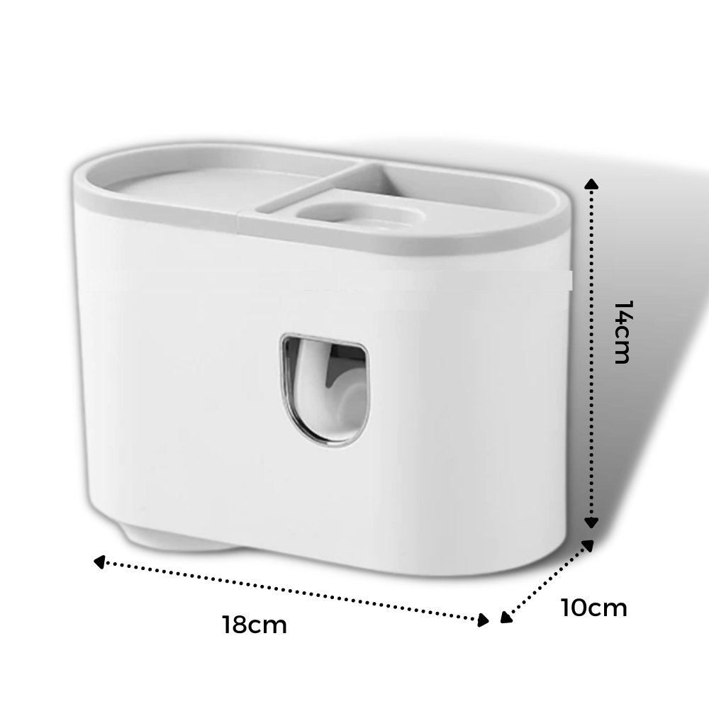 Support de distributeur de dentifrice tout-en-un