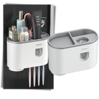 Support de distributeur de dentifrice tout-en-un