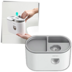 Support de distributeur de dentifrice tout-en-un