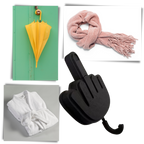 Porte-clé adhésif mural