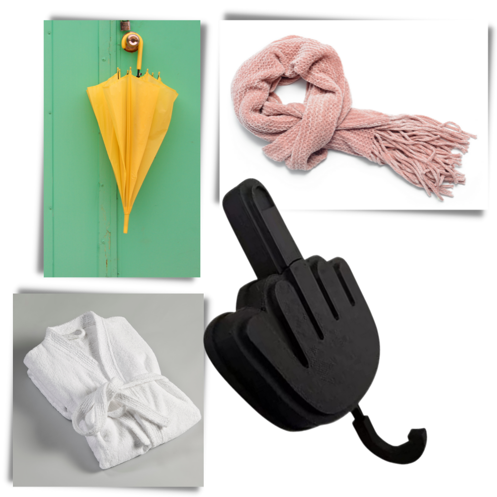 Porte-clé adhésif mural