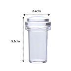 Kit d'estampage en silicone pour nail art avec grattoir