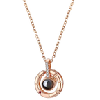 Collier Je t'aime en 100 langues