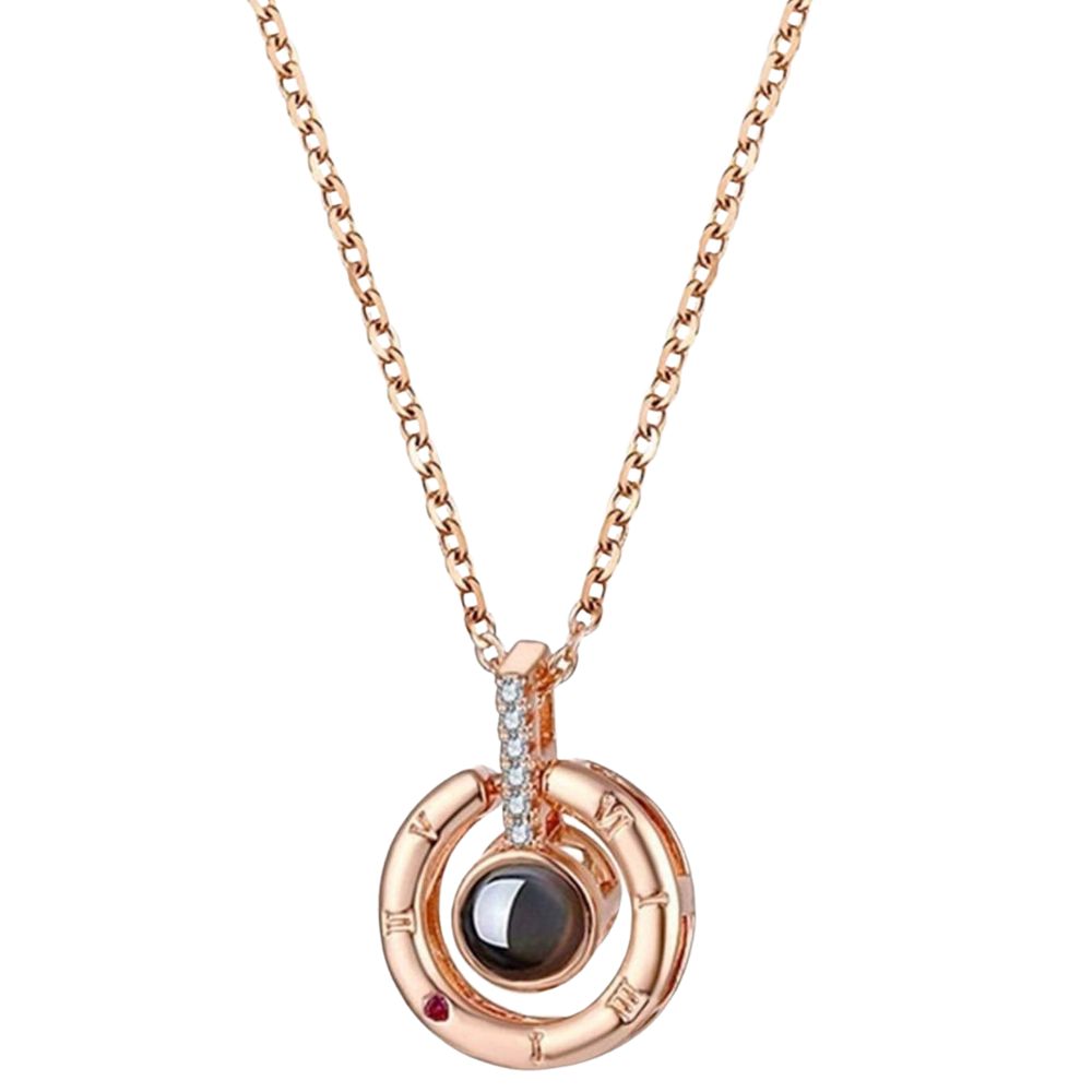 Collier Je t'aime en 100 langues