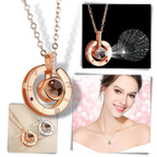 Collier Je t'aime en 100 langues