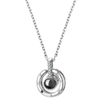 Collier Je t'aime en 100 langues