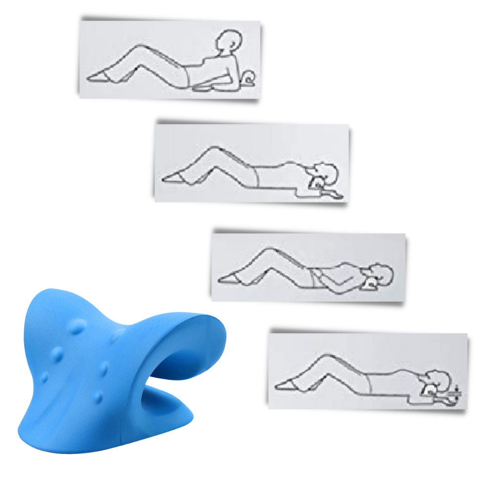 Oreiller d'étirement de la nuque et des épaules