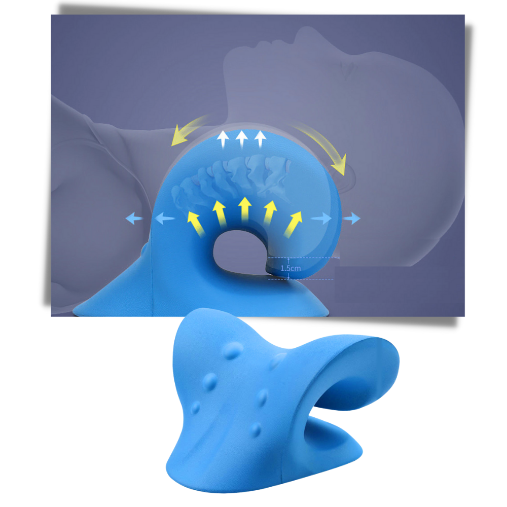 Oreiller d'étirement de la nuque et des épaules