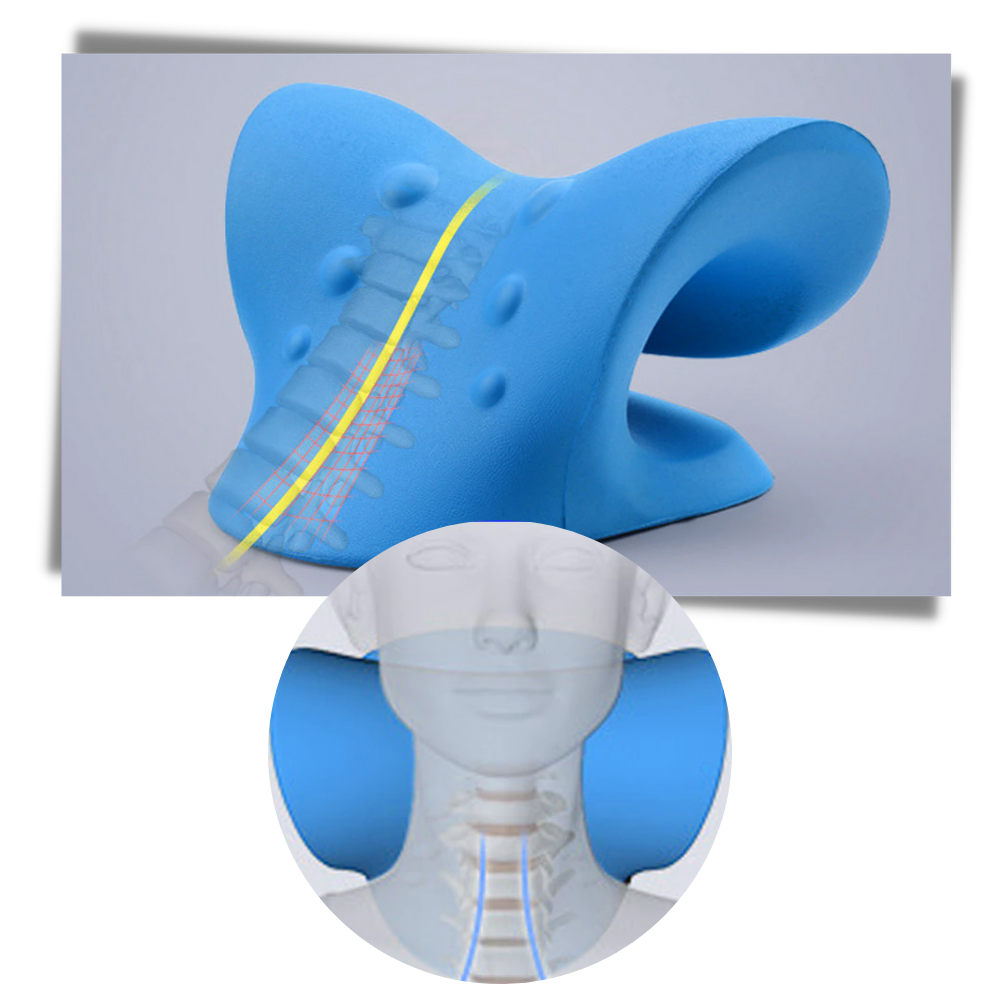 Oreiller d'étirement de la nuque et des épaules