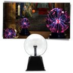 Lampe boule plasma magique