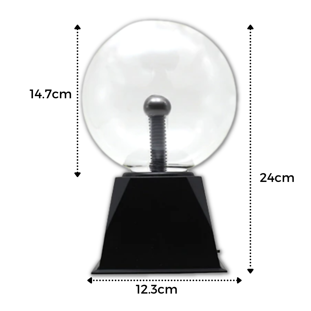 Lampe boule plasma magique