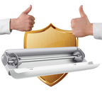 Distributeur et coupeur de film alimentaire en plastique