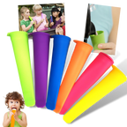 Pack de 5 moules en silicone pour sucettes glacées