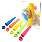 Pack de 5 moules en silicone pour sucettes glacées