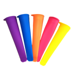 Pack de 5 moules en silicone pour sucettes glacées
