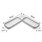 Support de rangement mural pour salle de bains