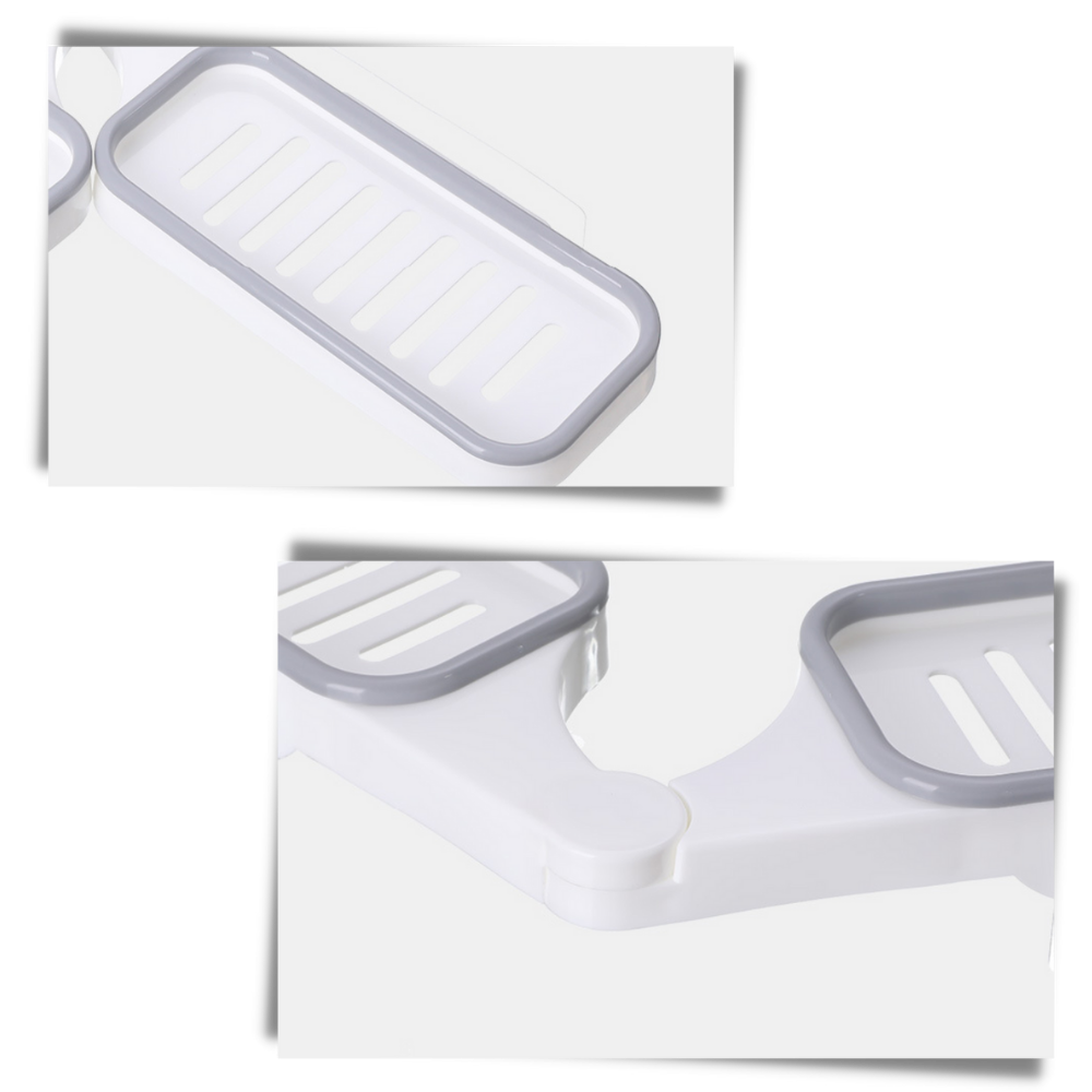 Support de rangement mural pour salle de bains