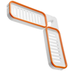 Support de rangement mural pour salle de bains