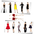 Boucles d'oreilles à glands en forme de roses