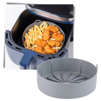 Poêle en silicone réutilisable pour friteuse à air