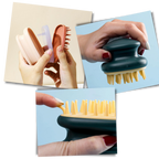 Brosse de massage du cuir chevelu