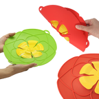 Couverture en silicone pour casseroles et marmites