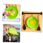 Couverture en silicone pour casseroles et marmites