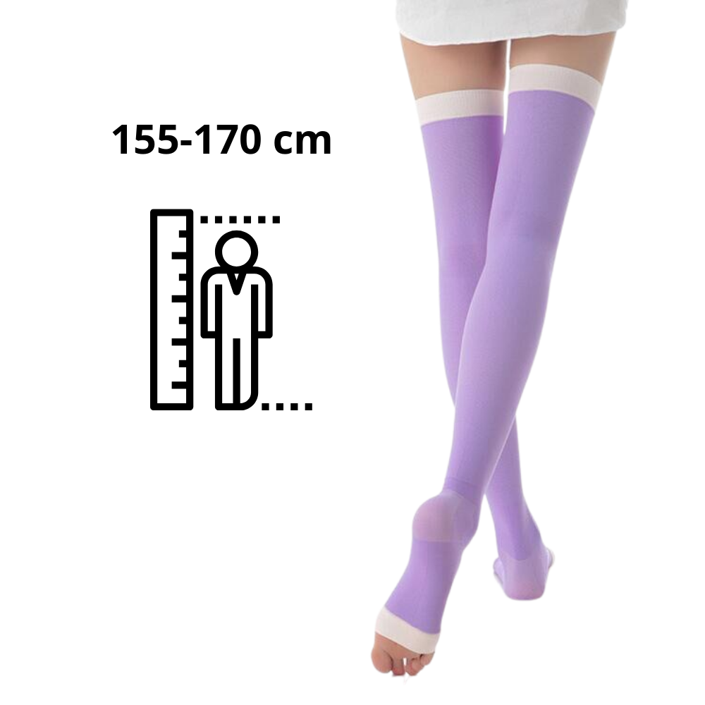 Paire de collants de compression amincissants