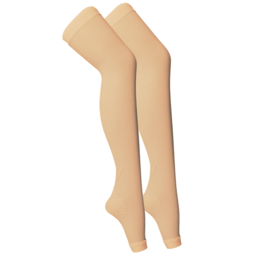 Paire de collants de compression amincissants